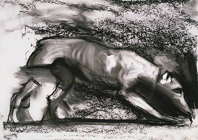 Jim Dine (b. 1935) Glyptotek Drawings Charcoal on Mylar. 17 x 13 inches (43.2 x 33 cm) Promised gift of the artist to The Morgan Library & Museum. Photograph courtesy of The Pace Gallery. © 2009 Jim Dine / Artists Rights Society (ARS), New York