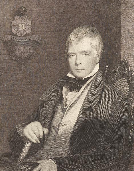 Portrait of Sir Walter Scott